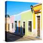 ¡Viva Mexico! Square Collection - Campeche Color Facades-Philippe Hugonnard-Stretched Canvas