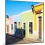 ¡Viva Mexico! Square Collection - Campeche Color Facades-Philippe Hugonnard-Mounted Photographic Print