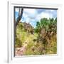 ¡Viva Mexico! Square Collection - Cantona Archaeological Ruins III-Philippe Hugonnard-Framed Photographic Print