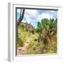 ¡Viva Mexico! Square Collection - Cantona Archaeological Ruins III-Philippe Hugonnard-Framed Photographic Print