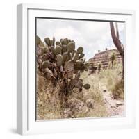 ¡Viva Mexico! Square Collection - Cantona Archaeological Ruins IV-Philippe Hugonnard-Framed Photographic Print