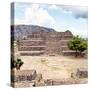 ¡Viva Mexico! Square Collection - Cantona Archaeological Ruins IX-Philippe Hugonnard-Stretched Canvas