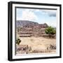 ¡Viva Mexico! Square Collection - Cantona Archaeological Ruins IX-Philippe Hugonnard-Framed Photographic Print