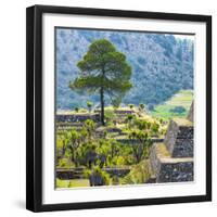 ¡Viva Mexico! Square Collection - Cantona Archaeological Ruins - Puebla-Philippe Hugonnard-Framed Photographic Print