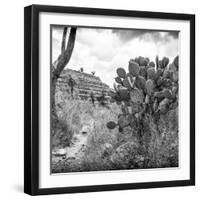 ?Viva Mexico! Square Collection - Cantona Archaeological Ruins V-Philippe Hugonnard-Framed Photographic Print