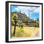 ¡Viva Mexico! Square Collection - Cantona Archaeological Ruins VI-Philippe Hugonnard-Framed Photographic Print
