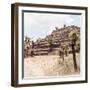 ¡Viva Mexico! Square Collection - Cantona Archaeological Ruins VII-Philippe Hugonnard-Framed Photographic Print