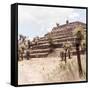 ¡Viva Mexico! Square Collection - Cantona Archaeological Ruins VII-Philippe Hugonnard-Framed Stretched Canvas