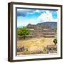 ¡Viva Mexico! Square Collection - Cantona Archaeological Ruins X-Philippe Hugonnard-Framed Photographic Print