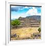 ¡Viva Mexico! Square Collection - Cantona Archaeological Ruins X-Philippe Hugonnard-Framed Photographic Print