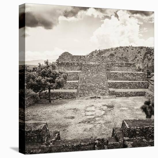 ¡Viva Mexico! Square Collection - Cantona Archaeological Ruins XII-Philippe Hugonnard-Stretched Canvas