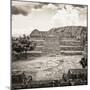 ¡Viva Mexico! Square Collection - Cantona Archaeological Ruins XII-Philippe Hugonnard-Mounted Photographic Print