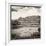 ¡Viva Mexico! Square Collection - Cantona Archaeological Ruins XII-Philippe Hugonnard-Framed Photographic Print