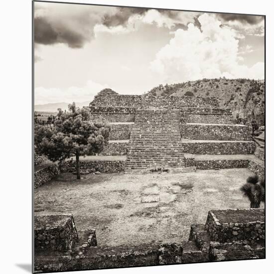 ¡Viva Mexico! Square Collection - Cantona Archaeological Ruins XII-Philippe Hugonnard-Mounted Photographic Print