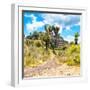 ¡Viva Mexico! Square Collection - Cantona Archaeological Ruins-Philippe Hugonnard-Framed Photographic Print