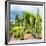 ¡Viva Mexico! Square Collection - Cardon Cactus-Philippe Hugonnard-Framed Photographic Print