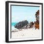 ¡Viva Mexico! Square Collection - Caribbean Coastline in Tulum III-Philippe Hugonnard-Framed Photographic Print