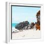 ¡Viva Mexico! Square Collection - Caribbean Coastline in Tulum III-Philippe Hugonnard-Framed Photographic Print