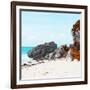 ¡Viva Mexico! Square Collection - Caribbean Coastline in Tulum III-Philippe Hugonnard-Framed Photographic Print