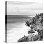 ¡Viva Mexico! Square Collection - Caribbean Coastline in Tulum V-Philippe Hugonnard-Stretched Canvas