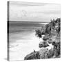 ¡Viva Mexico! Square Collection - Caribbean Coastline in Tulum V-Philippe Hugonnard-Stretched Canvas