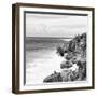 ¡Viva Mexico! Square Collection - Caribbean Coastline in Tulum V-Philippe Hugonnard-Framed Photographic Print