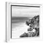 ¡Viva Mexico! Square Collection - Caribbean Coastline in Tulum V-Philippe Hugonnard-Framed Photographic Print