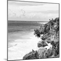 ¡Viva Mexico! Square Collection - Caribbean Coastline in Tulum V-Philippe Hugonnard-Mounted Photographic Print