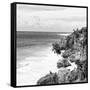 ¡Viva Mexico! Square Collection - Caribbean Coastline in Tulum V-Philippe Hugonnard-Framed Stretched Canvas