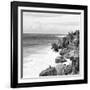 ¡Viva Mexico! Square Collection - Caribbean Coastline in Tulum V-Philippe Hugonnard-Framed Photographic Print