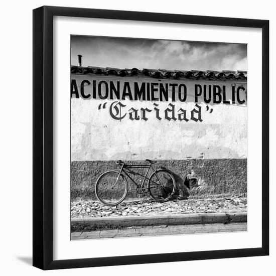 ?Viva Mexico! Square Collection - "Caridad" Bike-Philippe Hugonnard-Framed Photographic Print