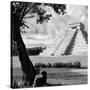 ¡Viva Mexico! Square Collection - Chichen Itza Pyramid I-Philippe Hugonnard-Stretched Canvas