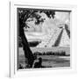 ¡Viva Mexico! Square Collection - Chichen Itza Pyramid I-Philippe Hugonnard-Framed Photographic Print