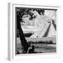 ¡Viva Mexico! Square Collection - Chichen Itza Pyramid I-Philippe Hugonnard-Framed Photographic Print