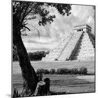 ¡Viva Mexico! Square Collection - Chichen Itza Pyramid I-Philippe Hugonnard-Mounted Photographic Print