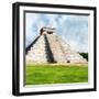 ¡Viva Mexico! Square Collection - Chichen Itza Pyramid II-Philippe Hugonnard-Framed Photographic Print