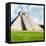 ¡Viva Mexico! Square Collection - Chichen Itza Pyramid II-Philippe Hugonnard-Framed Stretched Canvas