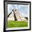 ¡Viva Mexico! Square Collection - Chichen Itza Pyramid II-Philippe Hugonnard-Framed Photographic Print