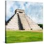 ¡Viva Mexico! Square Collection - Chichen Itza Pyramid II-Philippe Hugonnard-Stretched Canvas