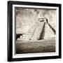 ¡Viva Mexico! Square Collection - Chichen Itza Pyramid III-Philippe Hugonnard-Framed Photographic Print