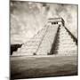 ¡Viva Mexico! Square Collection - Chichen Itza Pyramid III-Philippe Hugonnard-Mounted Photographic Print