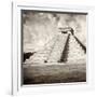 ¡Viva Mexico! Square Collection - Chichen Itza Pyramid III-Philippe Hugonnard-Framed Photographic Print