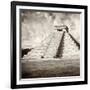 ¡Viva Mexico! Square Collection - Chichen Itza Pyramid III-Philippe Hugonnard-Framed Photographic Print