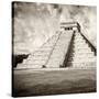 ¡Viva Mexico! Square Collection - Chichen Itza Pyramid III-Philippe Hugonnard-Stretched Canvas