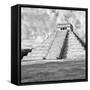 ¡Viva Mexico! Square Collection - Chichen Itza Pyramid IV-Philippe Hugonnard-Framed Stretched Canvas