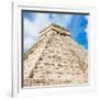 ¡Viva Mexico! Square Collection - Chichen Itza Pyramid IX-Philippe Hugonnard-Framed Photographic Print