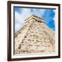 ¡Viva Mexico! Square Collection - Chichen Itza Pyramid IX-Philippe Hugonnard-Framed Photographic Print