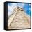 ¡Viva Mexico! Square Collection - Chichen Itza Pyramid IX-Philippe Hugonnard-Framed Stretched Canvas