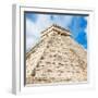 ¡Viva Mexico! Square Collection - Chichen Itza Pyramid IX-Philippe Hugonnard-Framed Photographic Print