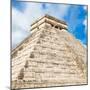 ¡Viva Mexico! Square Collection - Chichen Itza Pyramid IX-Philippe Hugonnard-Mounted Photographic Print